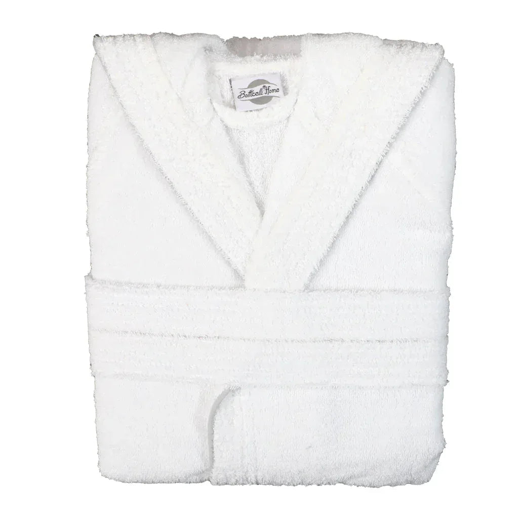 Accappatoio Botticelli Home Progress Unisex con Cappuccio - The King Luxury