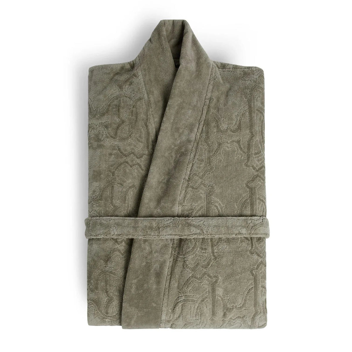 Accappatoio Logo XXL Roberto Cavalli Grigio Cotone - The King Luxury