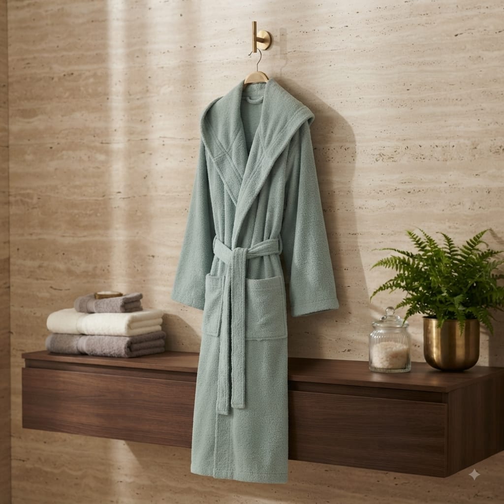 Accappatoio Milk And Honey Caledonia L Spugna di Cotone - The King Luxury