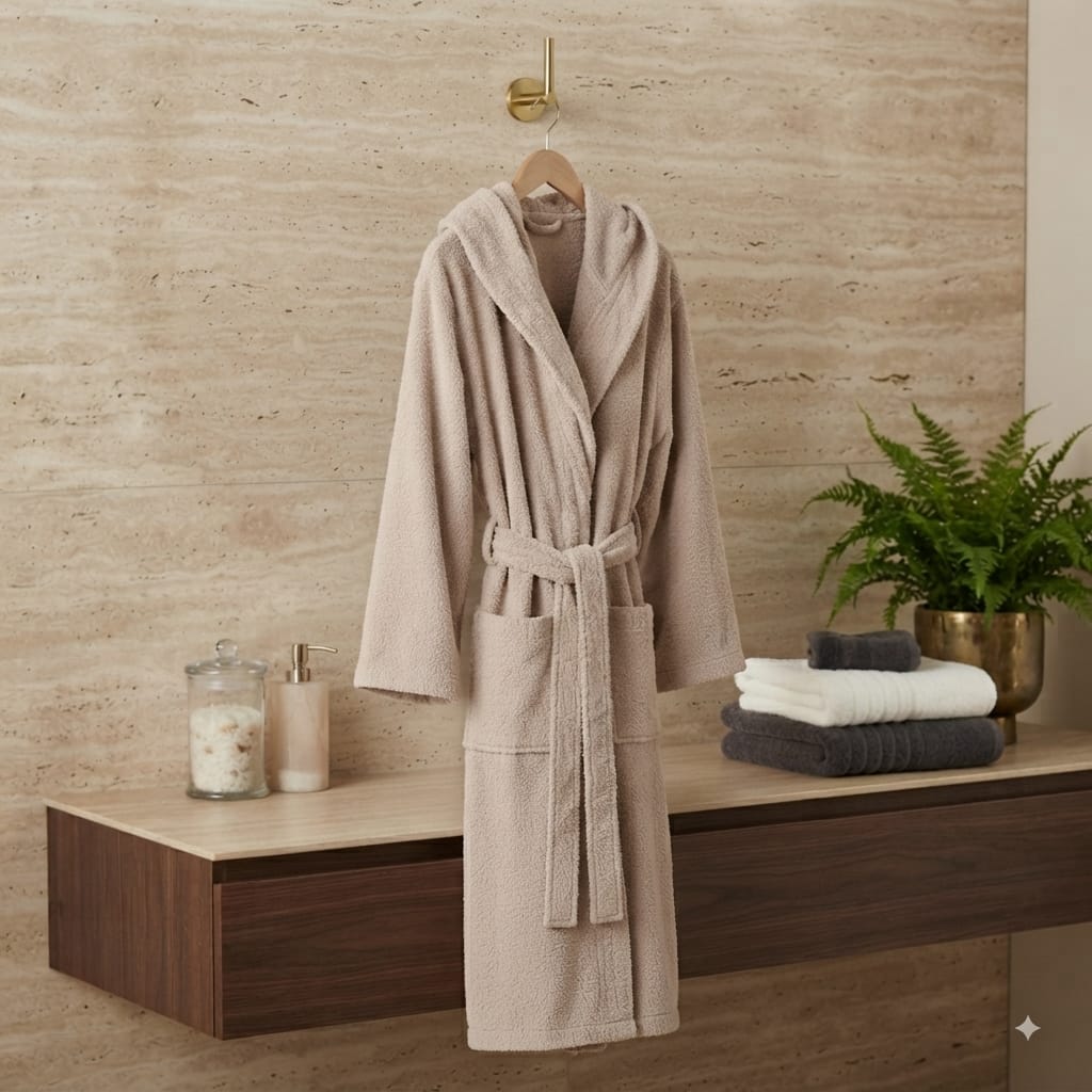 Accappatoio Milk And Honey Caledonia L Spugna di Cotone - The King Luxury