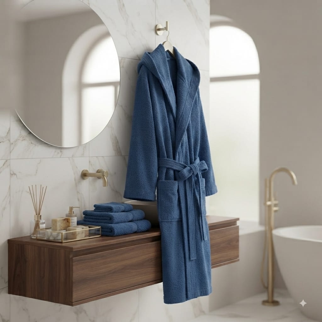 Accappatoio Milk And Honey Caledonia L Spugna di Cotone - The King Luxury