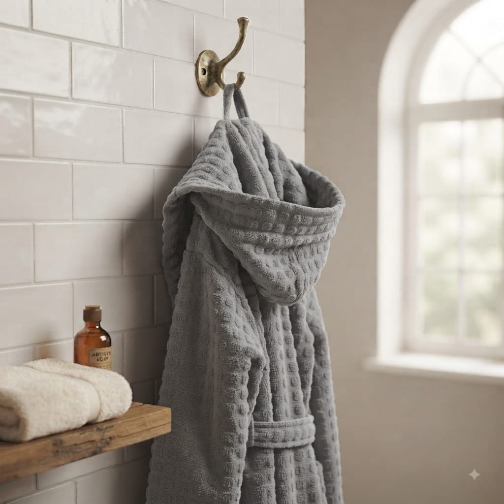 Accappatoio Papalina Jacquard Rue XXL Spugna di Cotone - The King Luxury