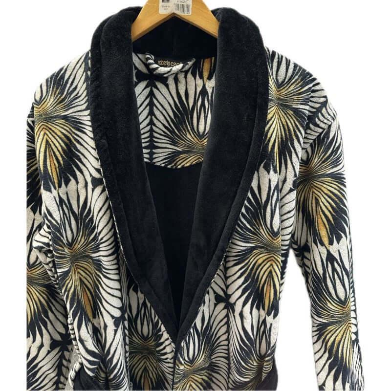 Accappatoio Ray Of Gold S/M Roberto Cavalli Cotone - The King Luxury