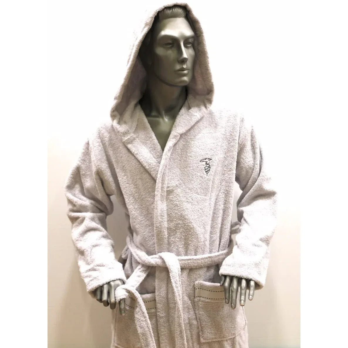 Accappatoio Ribbon XXL Trussardi Perla Cotone - The King Luxury