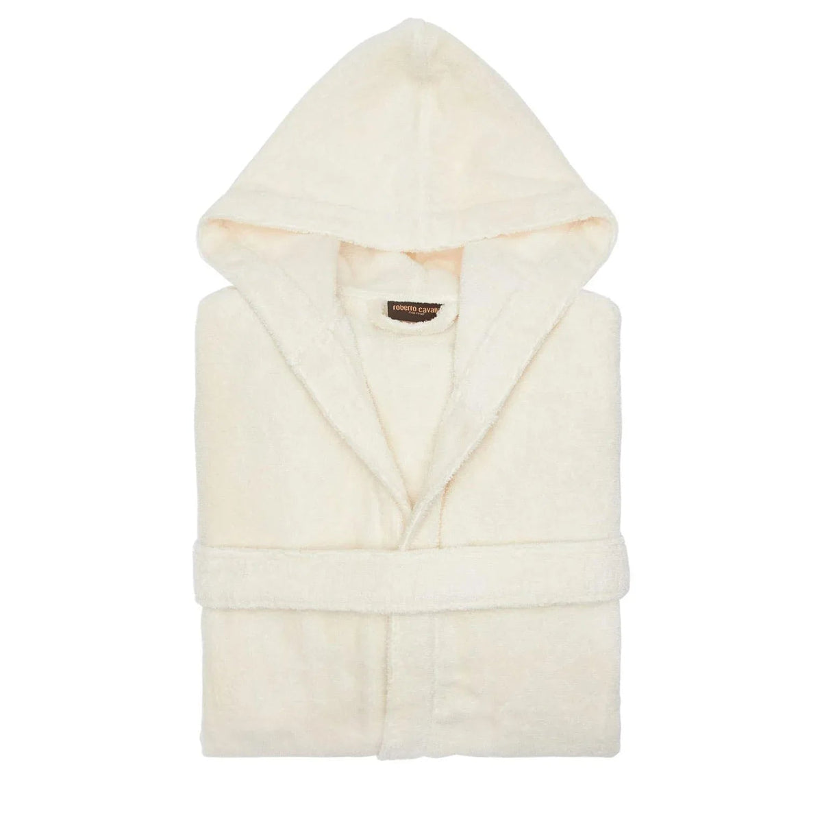 Accappatoio Roberto Cavalli Gold New XXL Ivory Cotone - The King Luxury