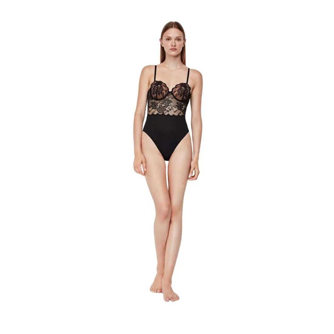 Body Gisela con Ferretto e Pizzo – Coppe B e C - The King Luxury