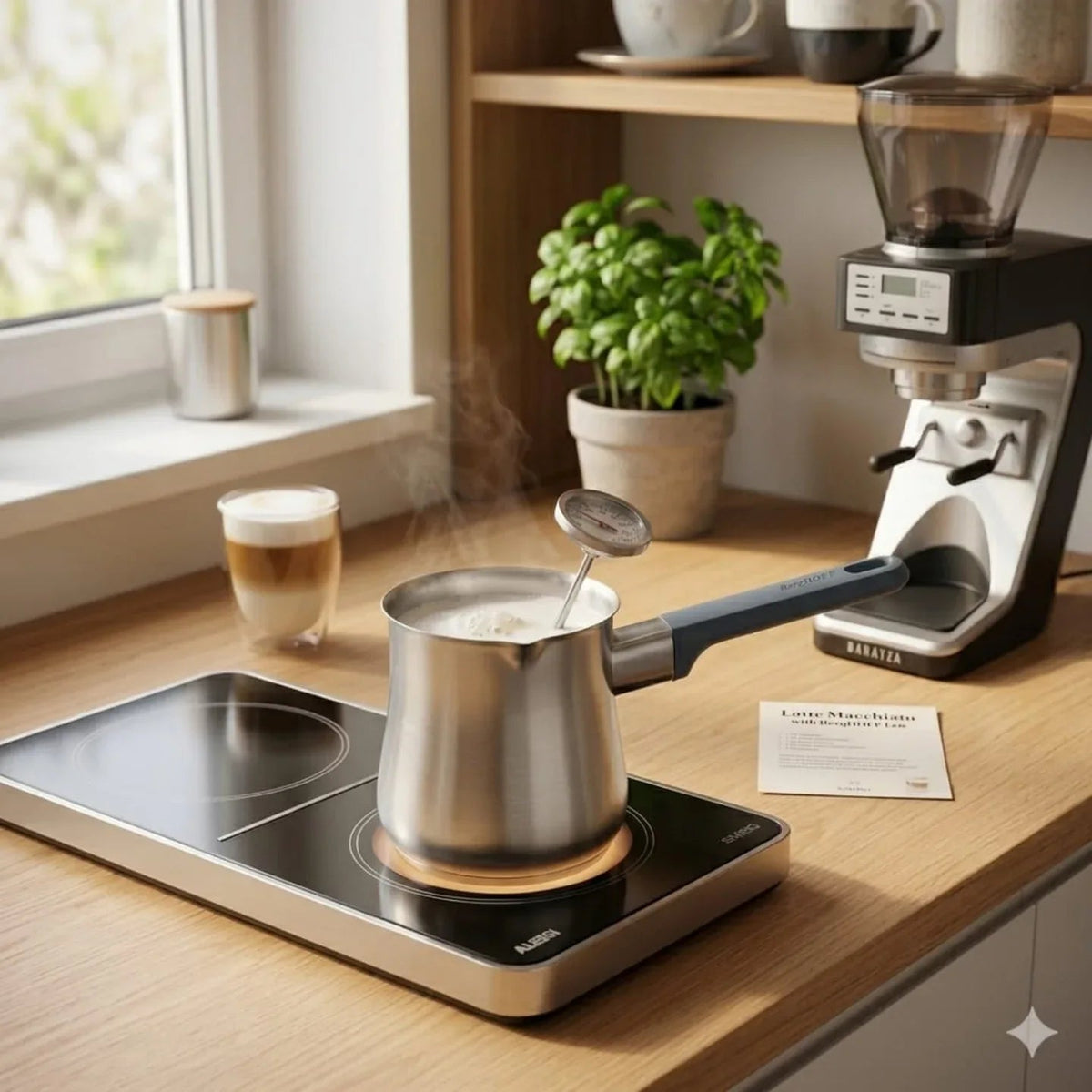 Bollilatte Berghoff – Bricco per latte e moka 0,50 L - The King Luxury