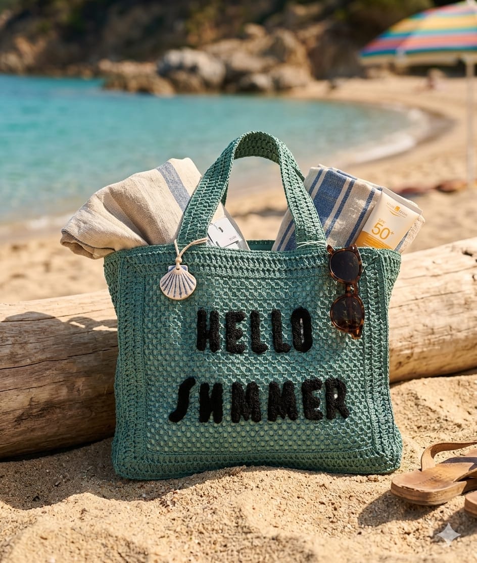 Borsa mare Papalina Hello Summer - The King Luxury