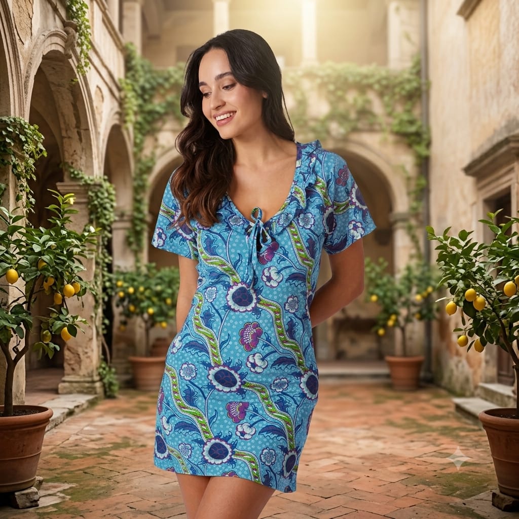 Camicia da Notte Donna Karel SB0481CC Primavera/Estate in 100% Cotone - The King Luxury