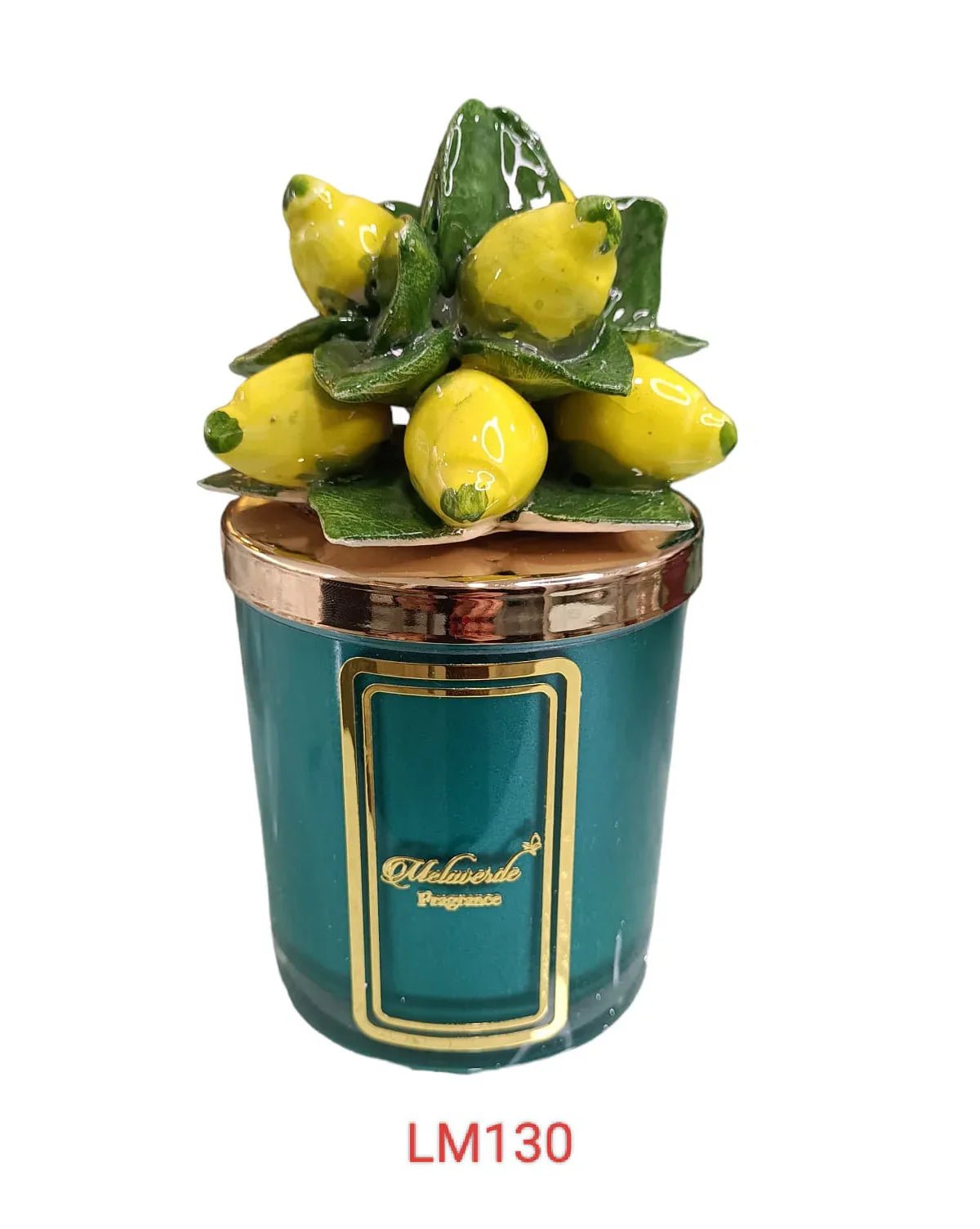 Candela Limoni Verdi Melaverde – Bomboniera Porcellana 200g - The King Luxury
