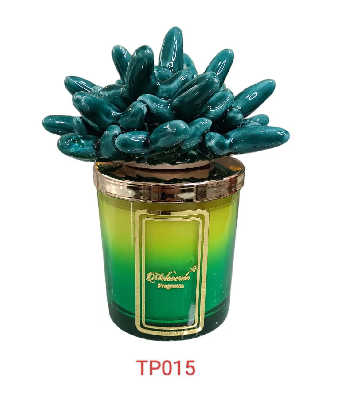 Candela Media Ceramica Melaverde Tropicana Bomboniera - The King Luxury