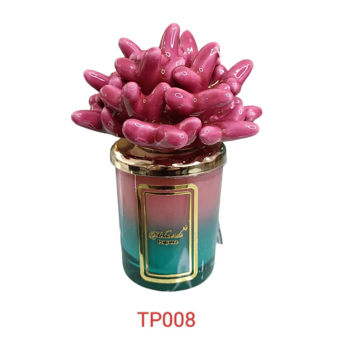 Candela Piccola Fucsia Melaverde Tropicana Bomboniera - The King Luxury
