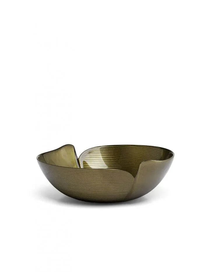 Centrotavola Evviva 5861 Bolo Vetro 28 cm - The King Luxury