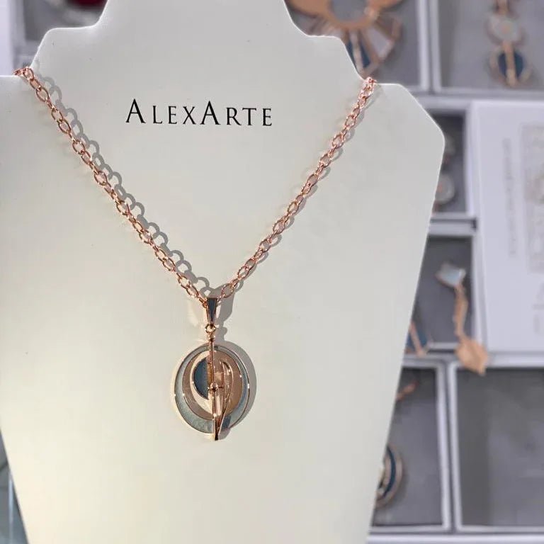 Collana Orbital Luce Alexarte con Placcatura Pregiata - The King Luxury