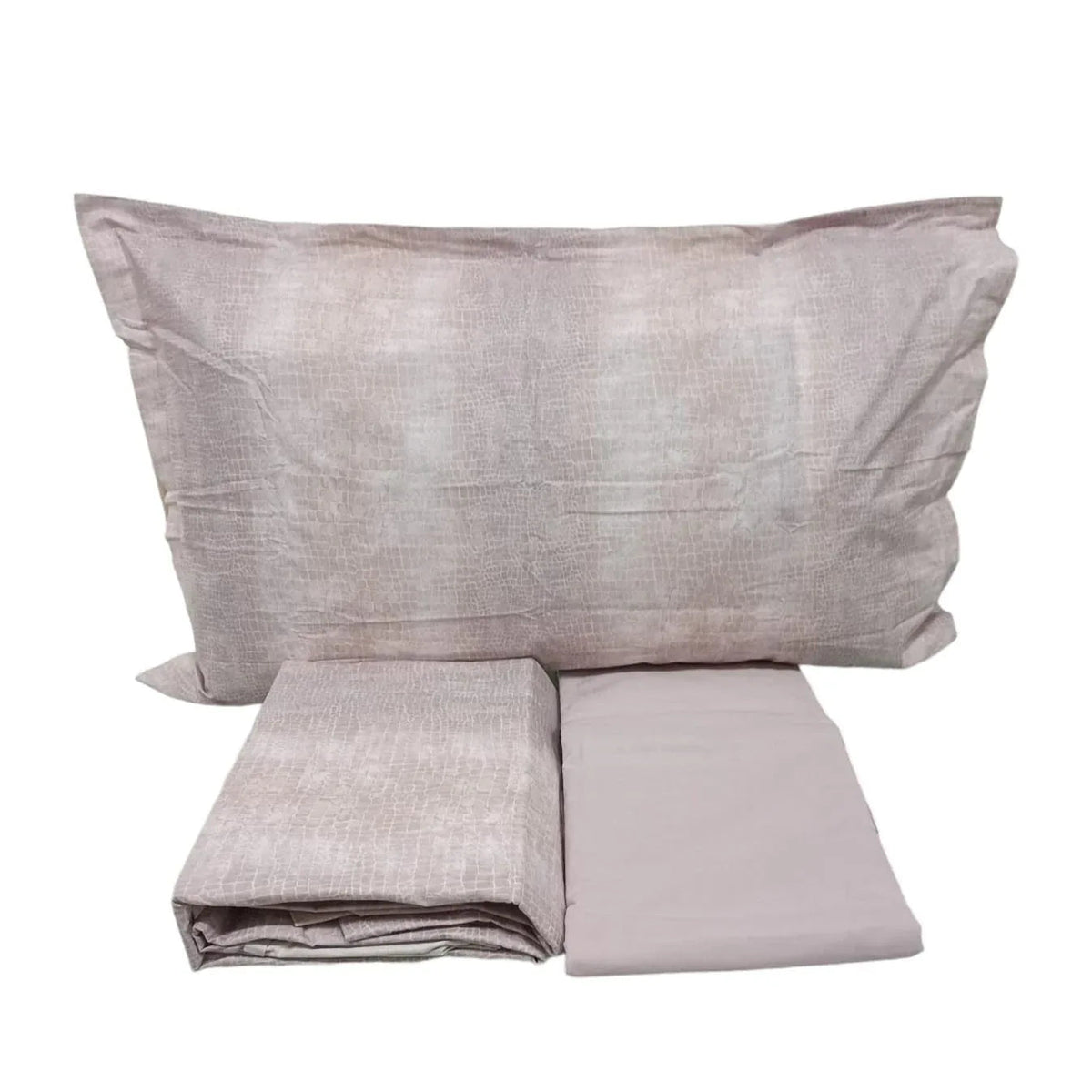 Completo Lenzuola 1 Piazza e 1/2 Snake Percalle Cotone - The King Luxury