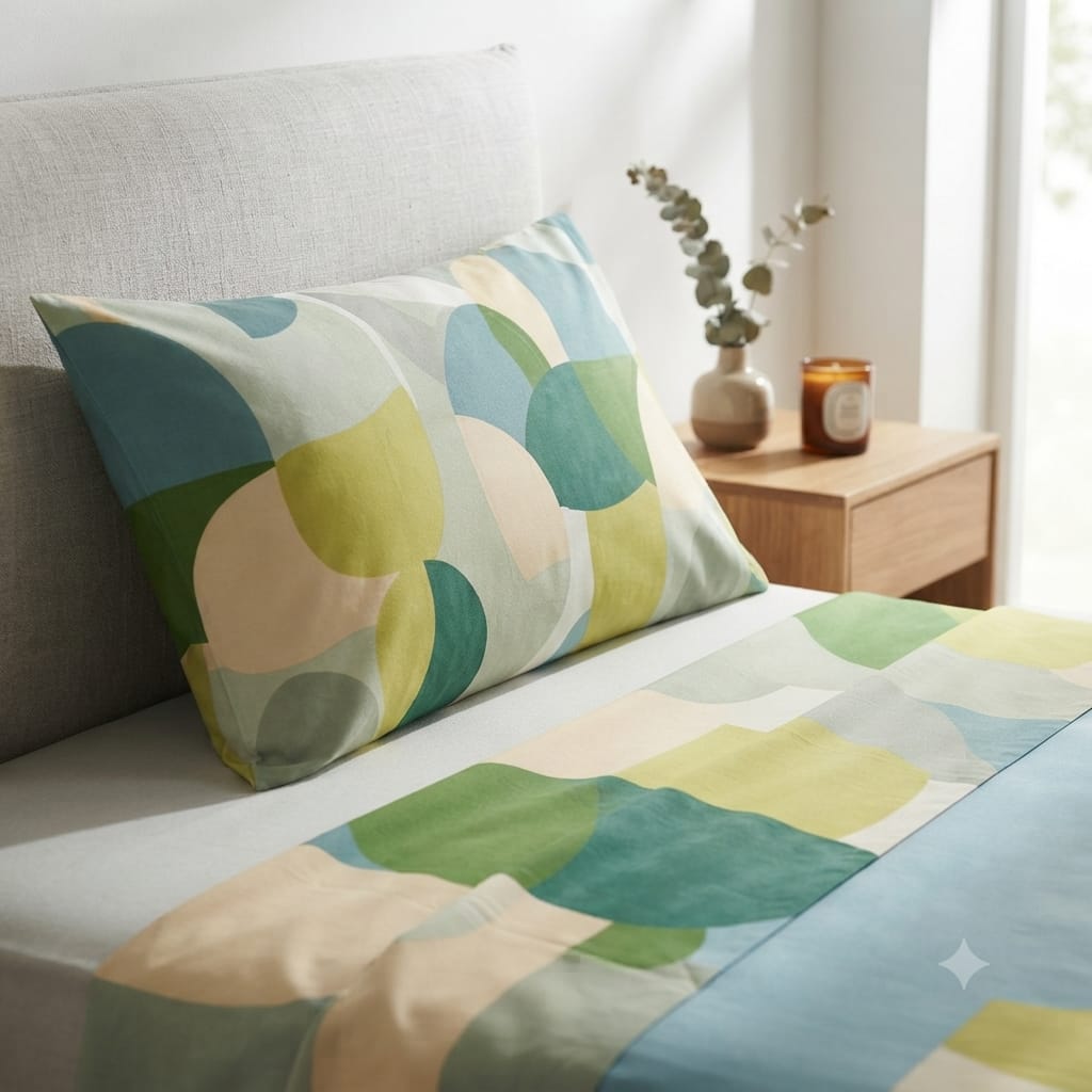 Completo Lenzuola Cotone Randi Atelier 29 Matrimoniale – Percalle - The King Luxury
