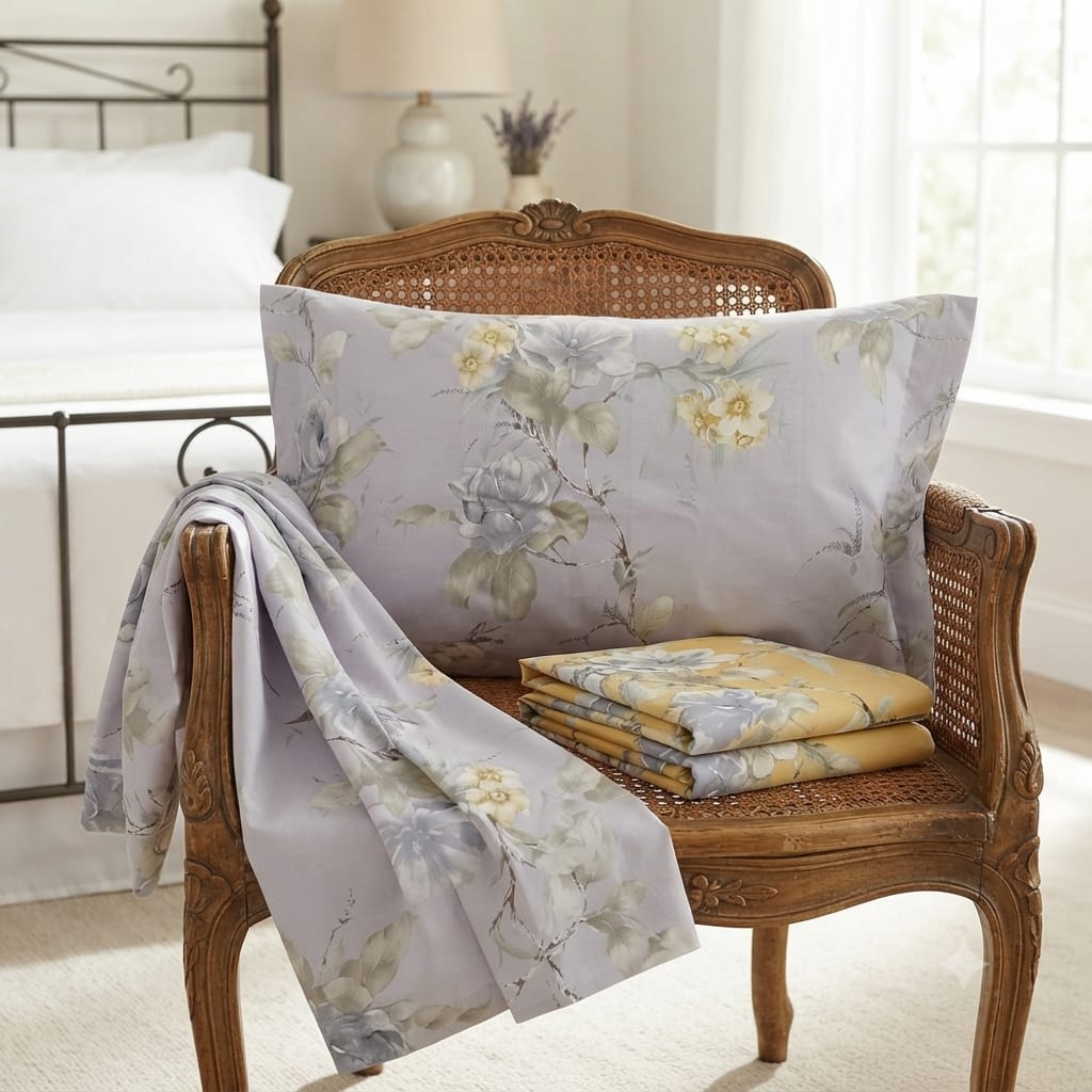 Completo Lenzuola Cotone Randi Atelier 31 Matrimoniale – Percalle - The King Luxury