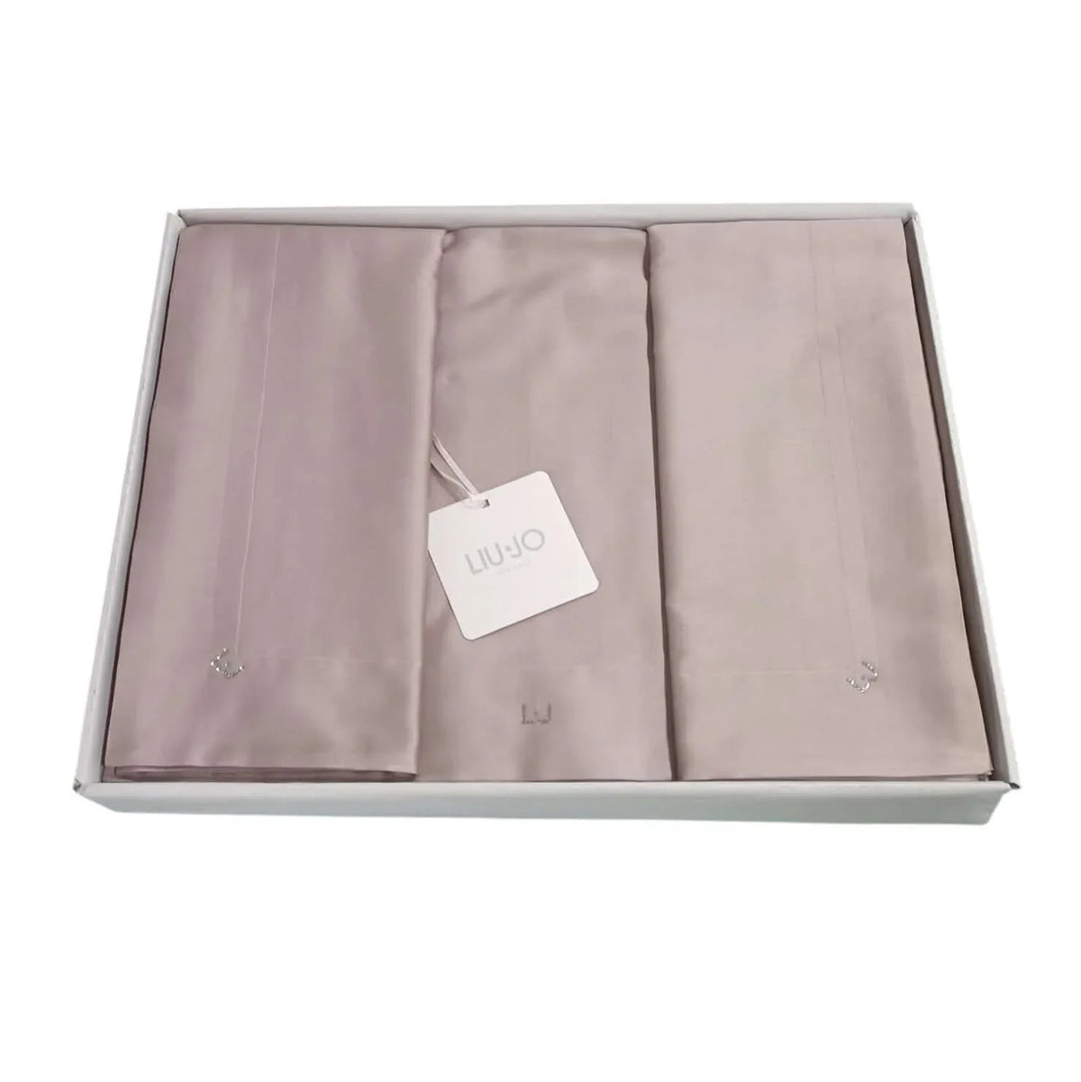 Completo Lenzuola Liu Jo Rasatello Matrimoniale Cotone - The King Luxury