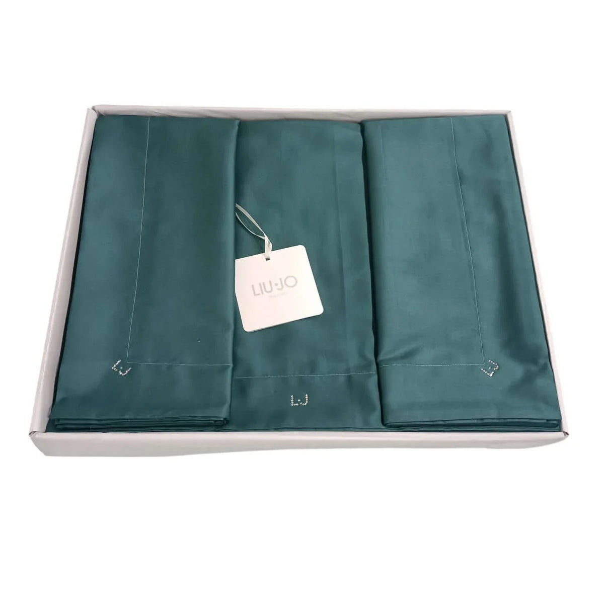 Completo Lenzuola Liu Jo Rasatello Matrimoniale Cotone - The King Luxury