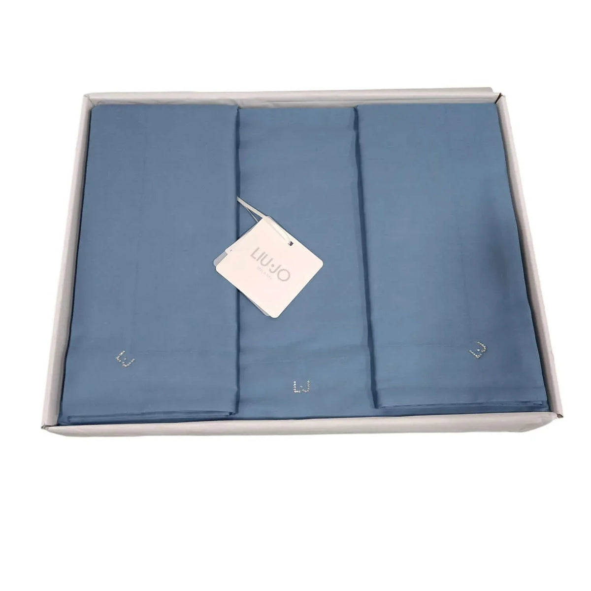Completo Lenzuola Liu Jo Rasatello Matrimoniale Cotone - The King Luxury