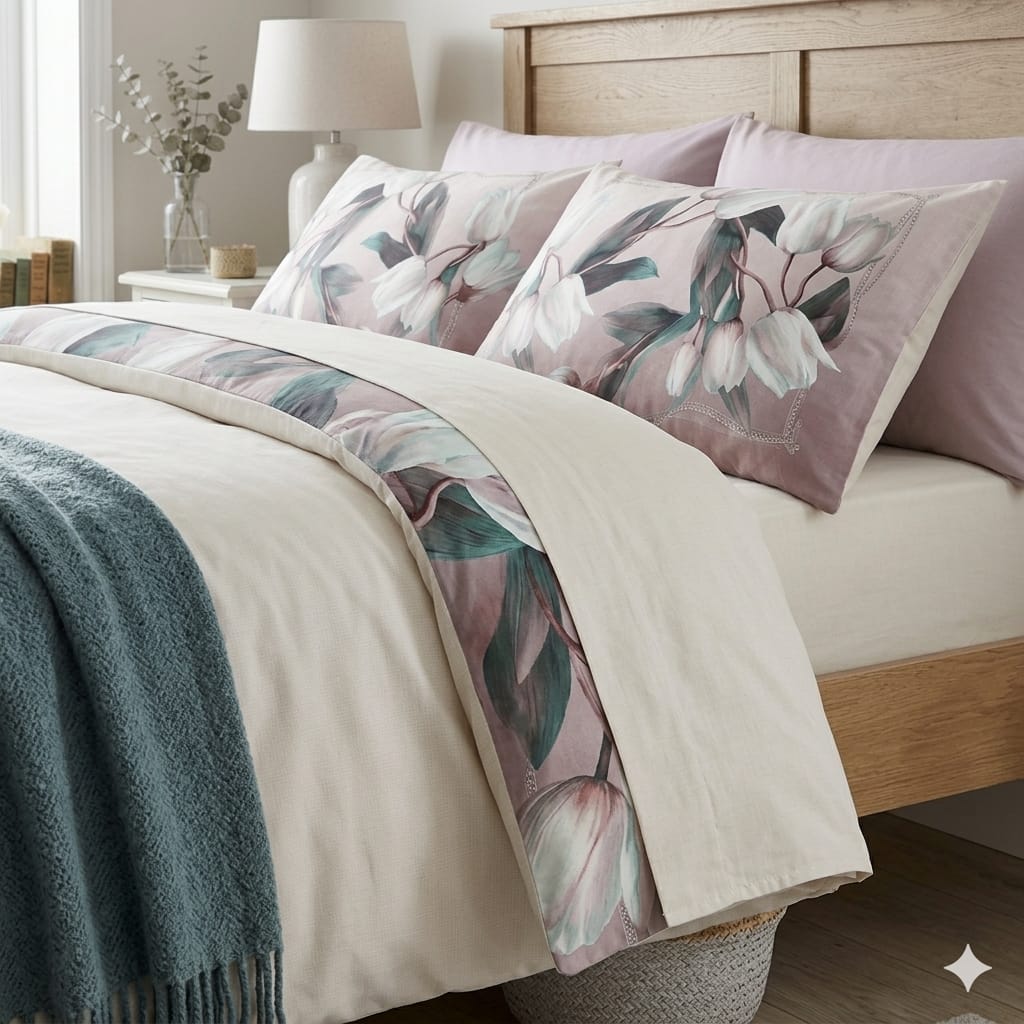 Completo Lenzuola Matrimoniale Tessitura Randi Bronze Cotone - The King Luxury