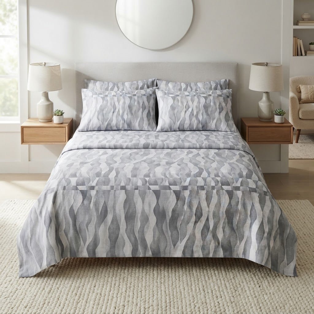 Completo Lenzuola Tessier CPLZOOM Matrimoniale - The King Luxury