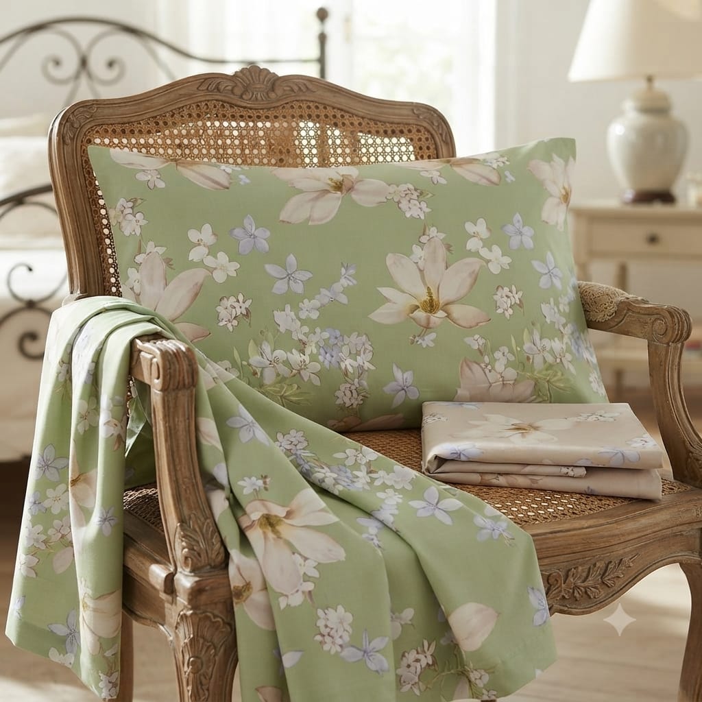 Completo Lenzuola Tessitura Randi Atelier 42 Matrimoniale Percalle di Cotone - The King Luxury
