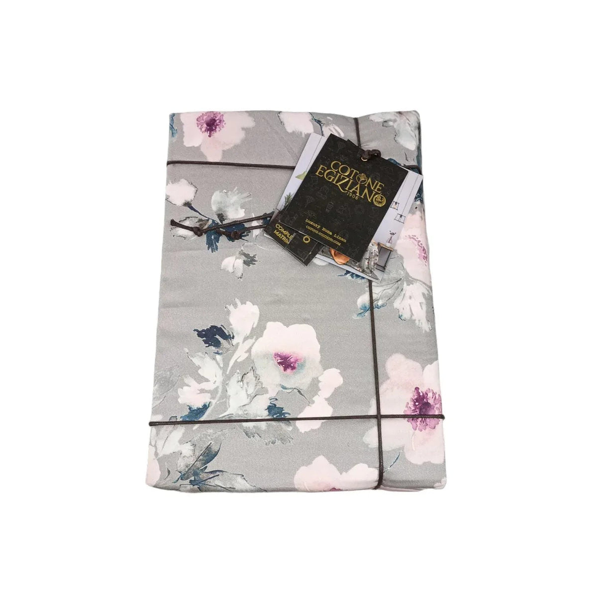 Completo Lenzuola Victorine Matrimoniale Raso di Cotone Eleganti - The King Luxury