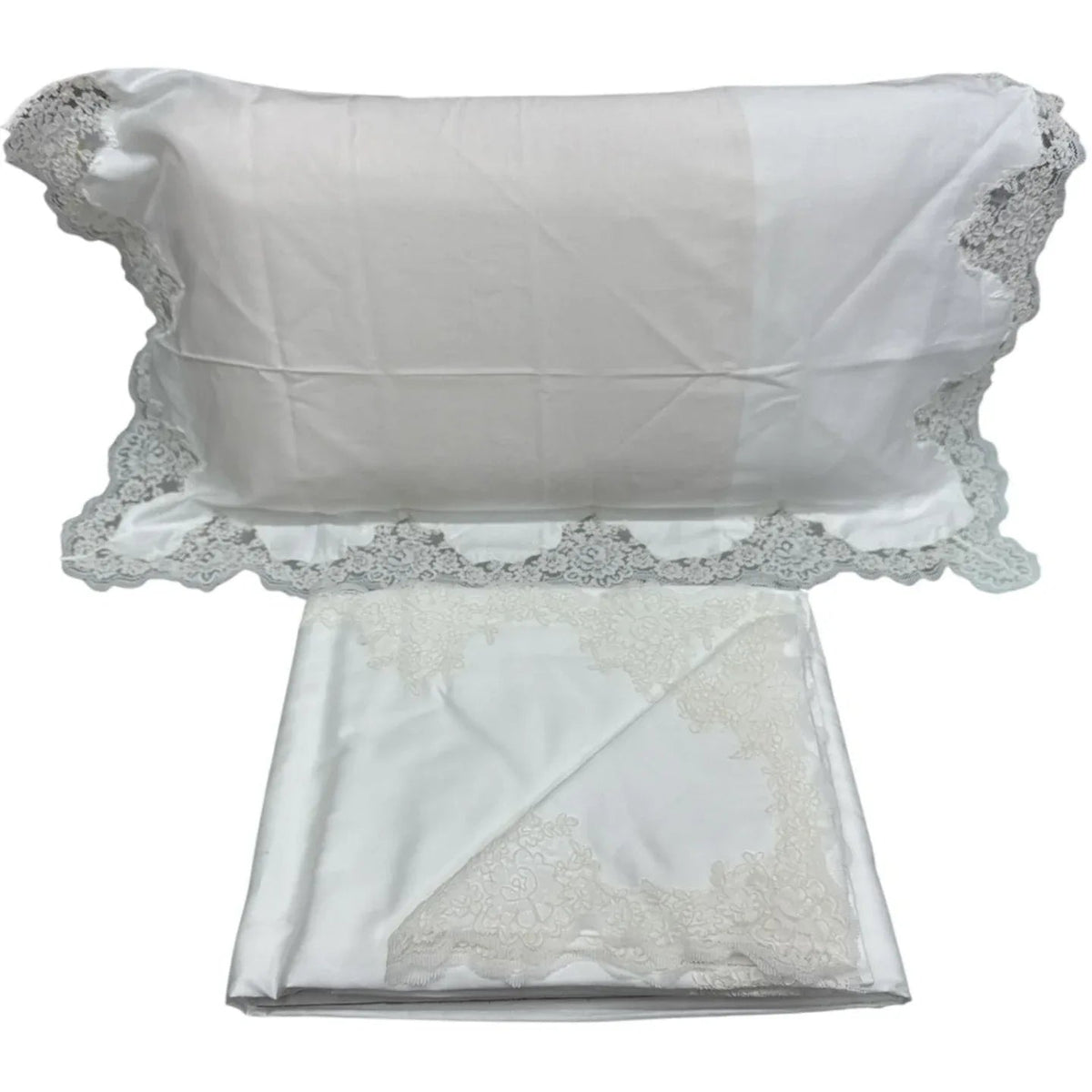 Coordinato Rebrodè Alexander Tuscany Home – Completo Copriletto e Tovaglia 12 Posti in Raso di Cotone Made in Italy - The King Luxury