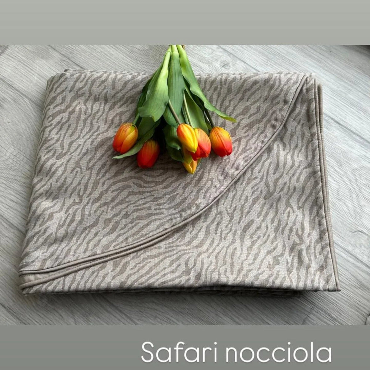 Copriletto Matrimoniale Alexander Tuscany Home Safari – Jacquard 260x260 cm - The King Luxury