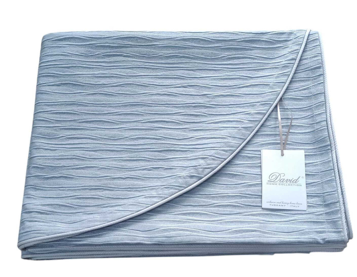 Copriletto Matrimoniale Jacquard David Marea Avio - The King Luxury