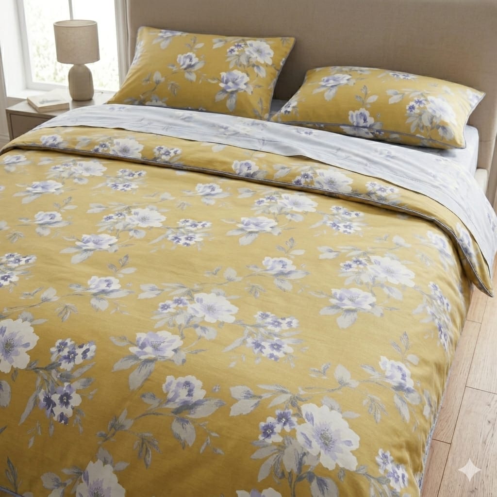Copripiumino Tessitura Randi Atelier 30 - 31 Matrimoniale Percalle di Cotone - The King Luxury