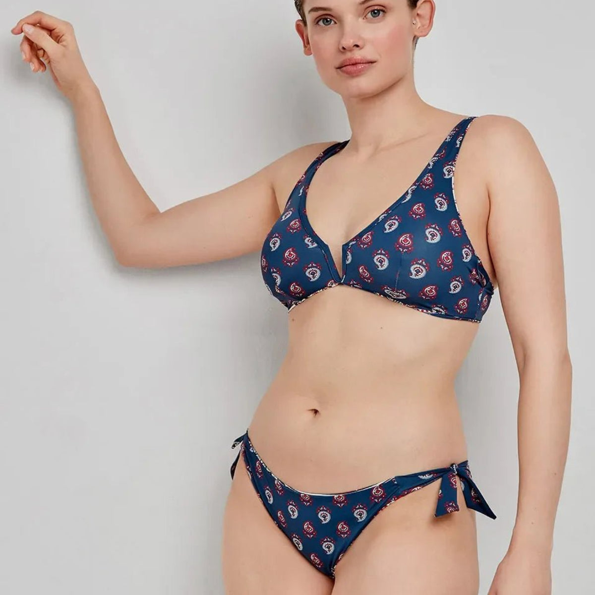 Costume Gisela 2/30222BT Bikini Reversibile Etnico - The King Luxury