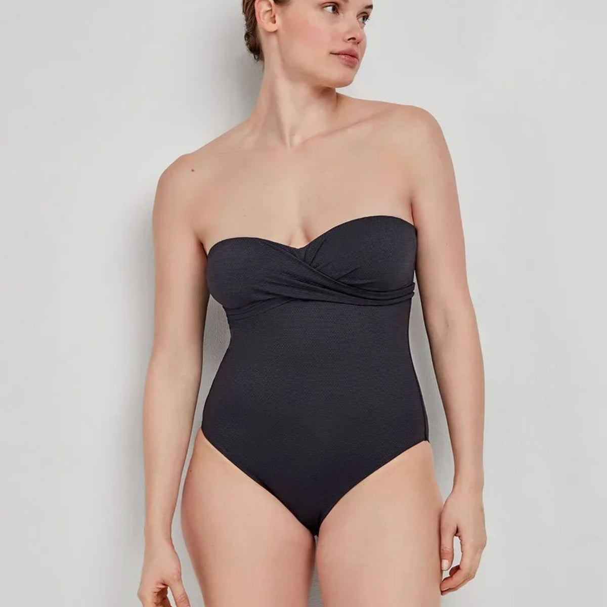 Costume Intero Gisela 2/30242UB Tribale Nero - The King Luxury
