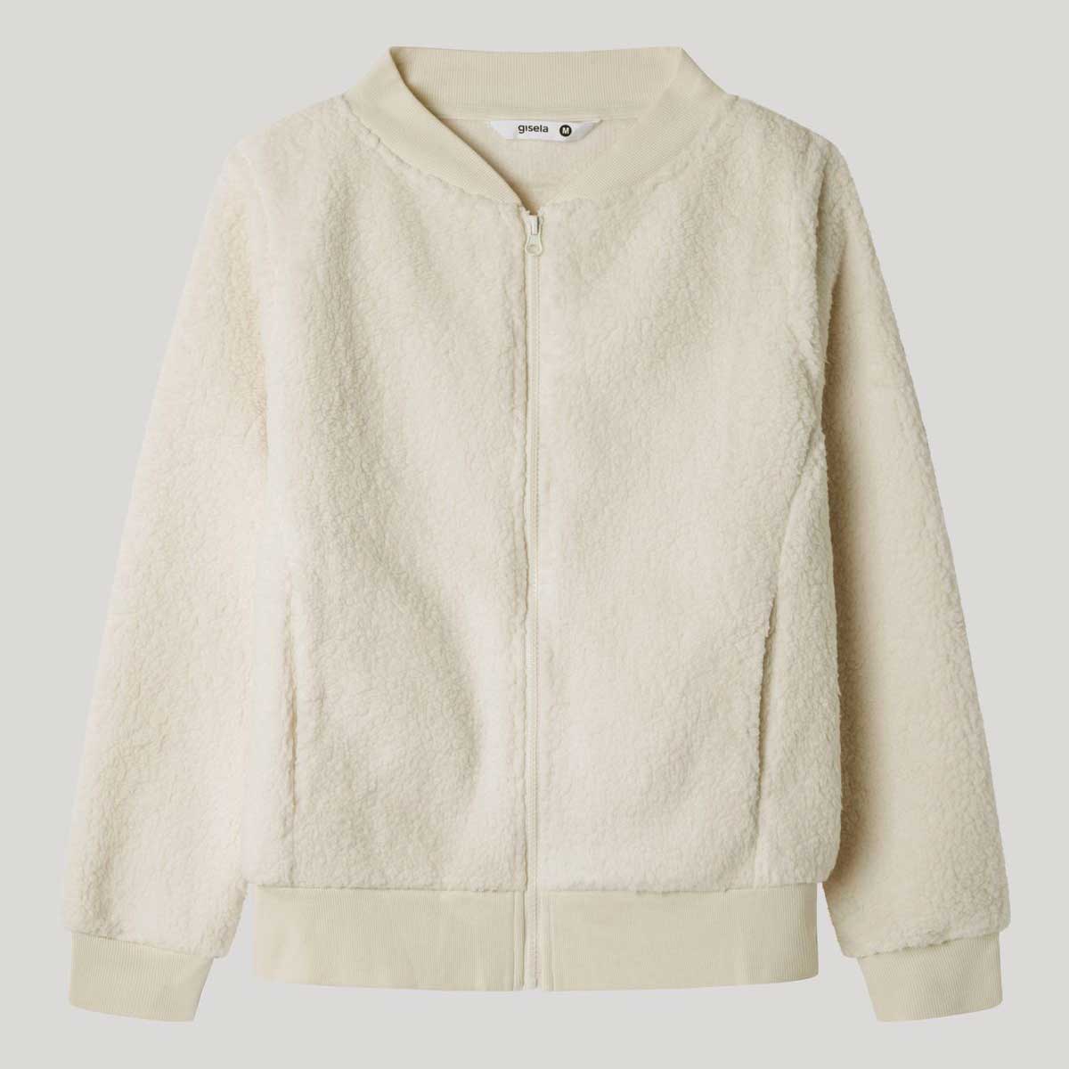 Giacca Bomber Donna Gisela 2/20216U in Montone Sintetico - The King Luxury