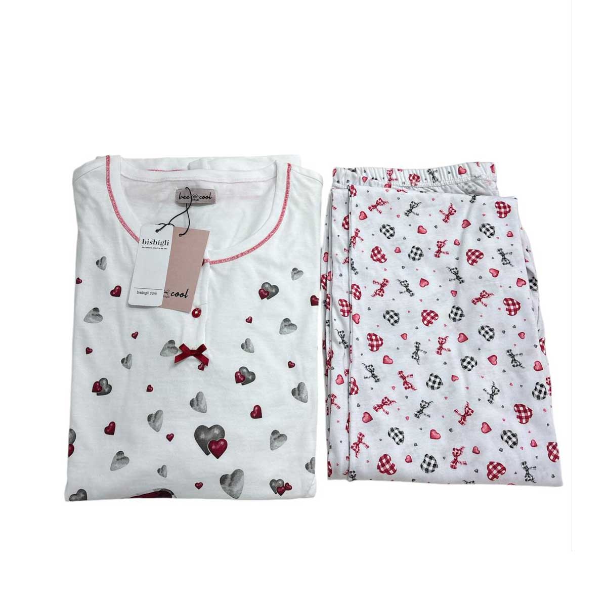 Pigiama Autunno/Inverno Donna Bisbigli BO774337 - The King Luxury