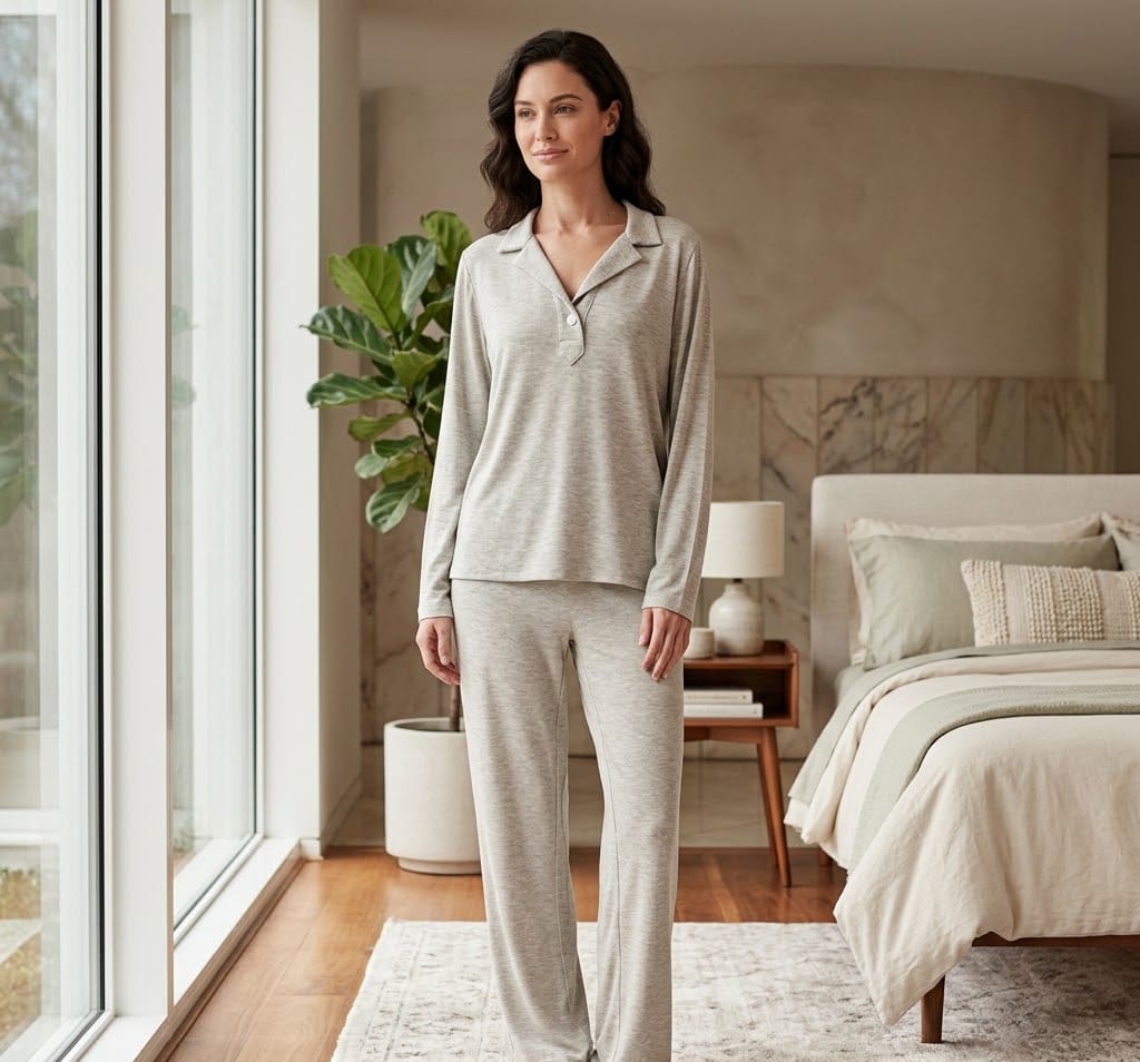 Pigiama Autunno/Inverno Donna Gisela 2/20433S S - The King Luxury