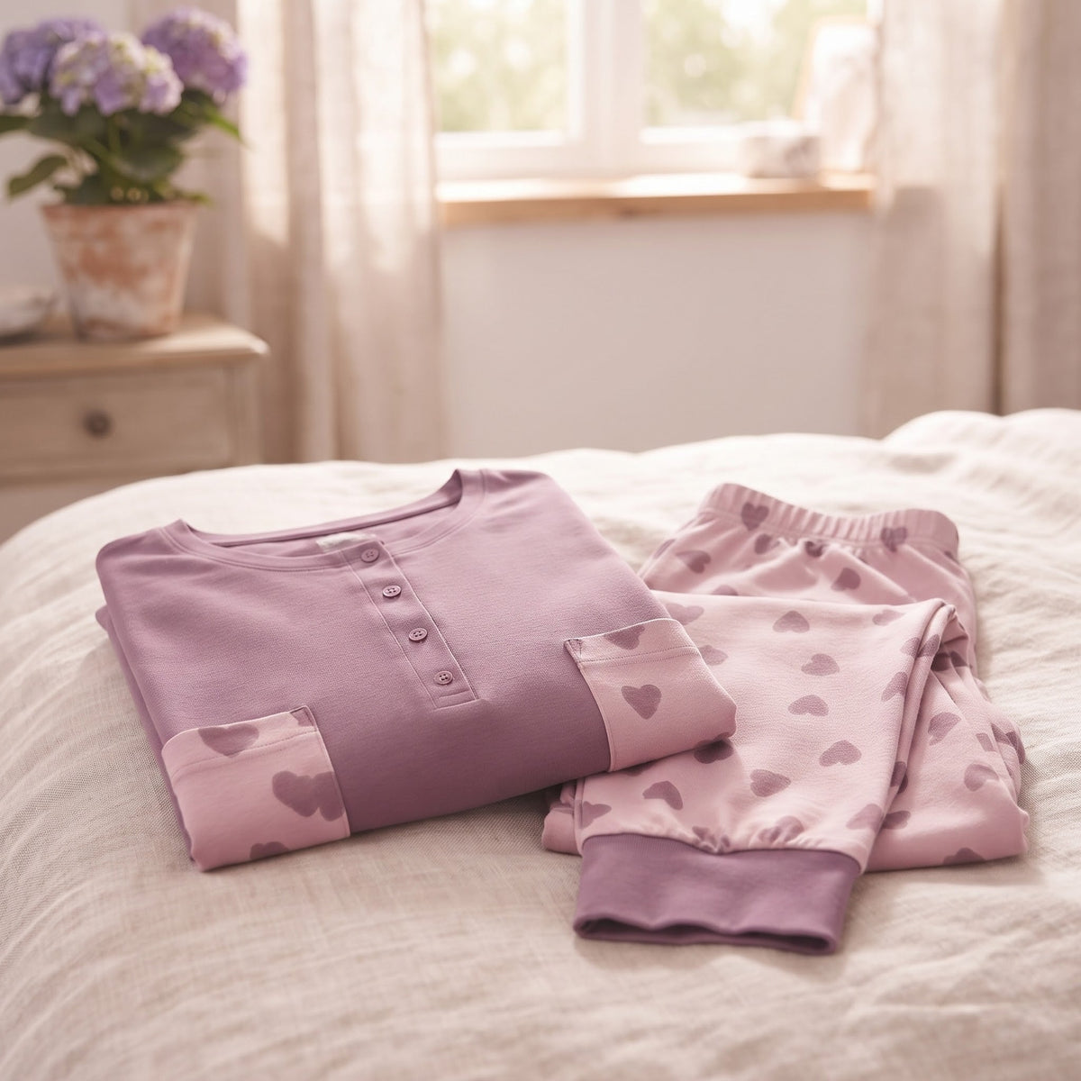 Pigiama Autunno/Inverno Donna Karel SK1312PLD XL 30% COT 65% POL 5% AF - The King Luxury