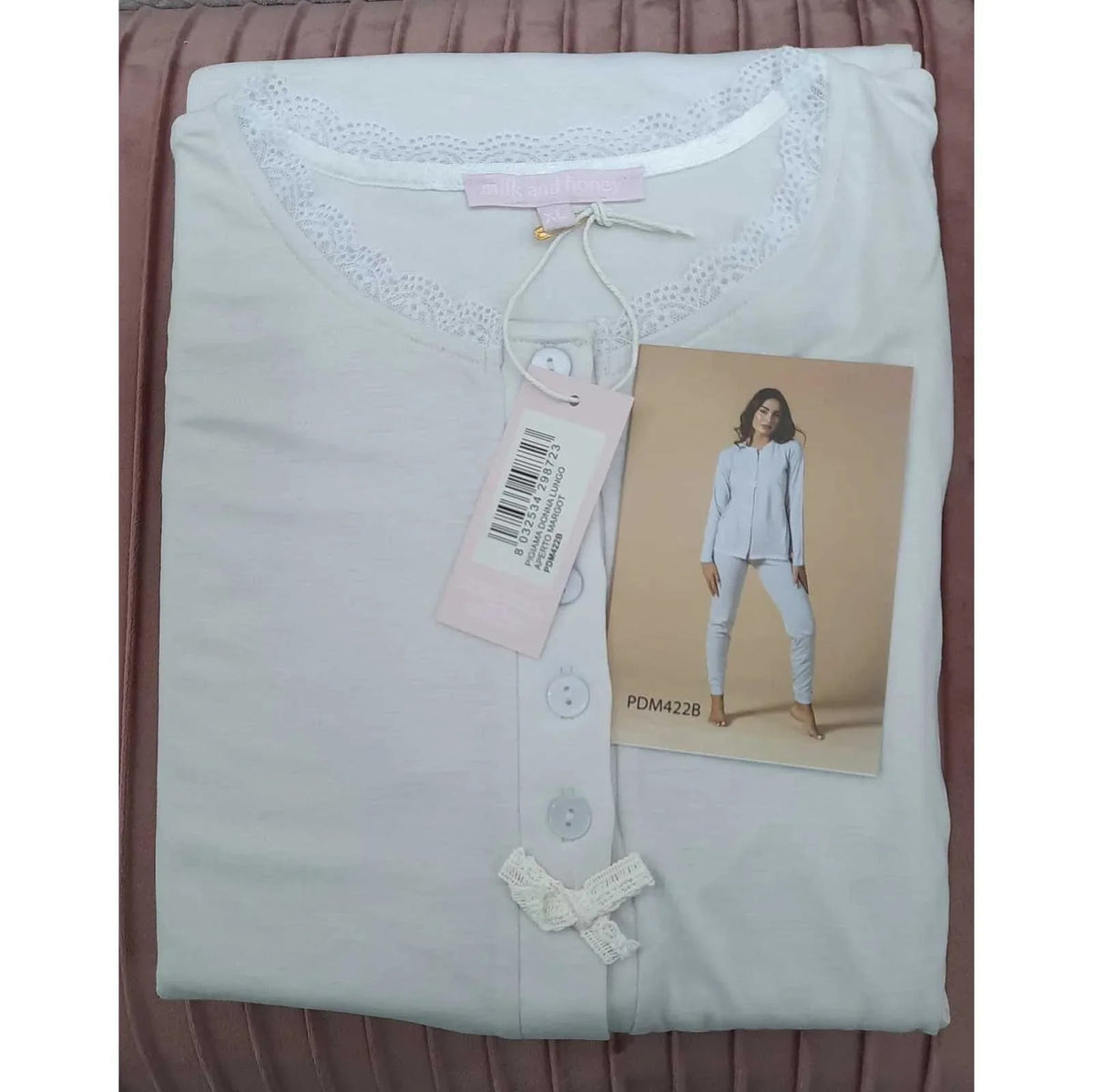 Pigiama Autunno/Inverno Donna Milk And Honey Margot Cotone - The King Luxury