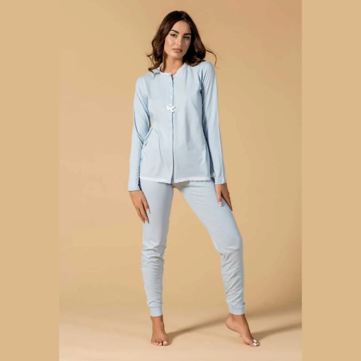 Pigiama Autunno/Inverno Donna Milk And Honey Margot Cotone - The King Luxury