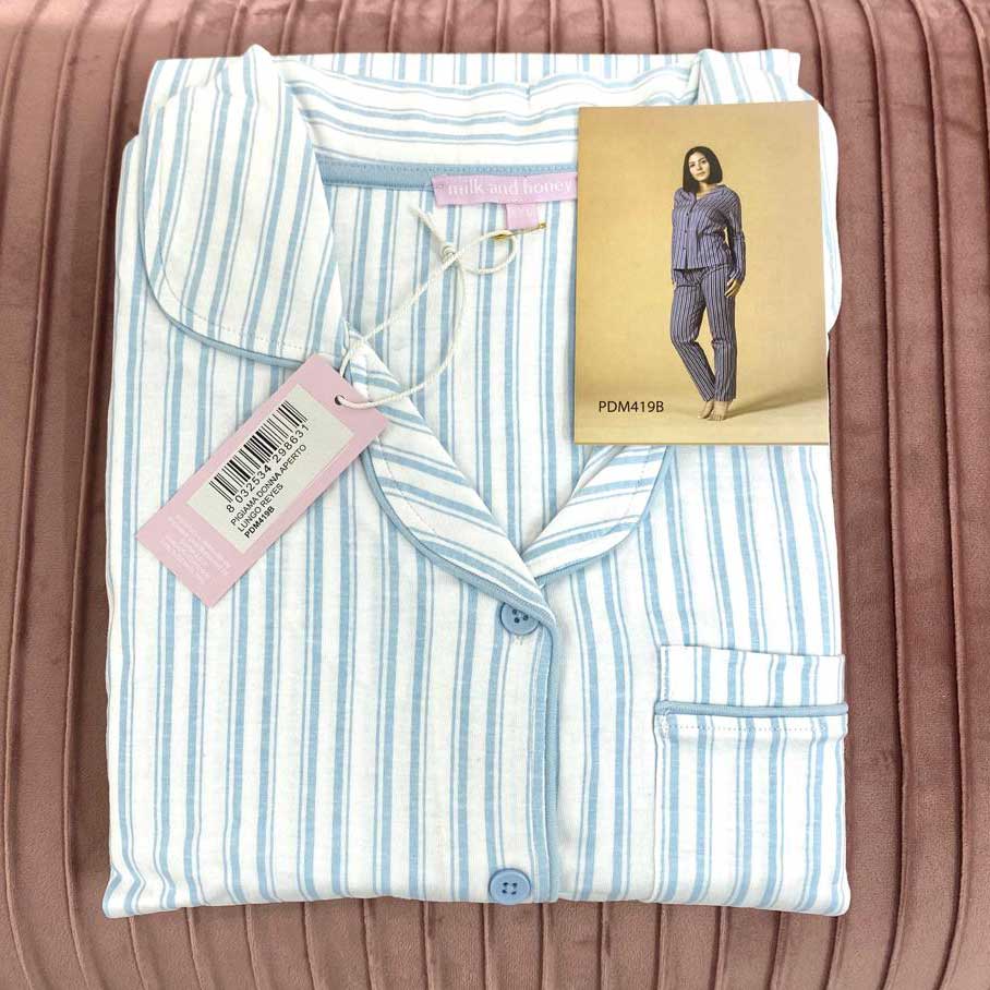 Pigiama Autunno/Inverno Donna Milk And Honey Reyes Cotone - The King Luxury