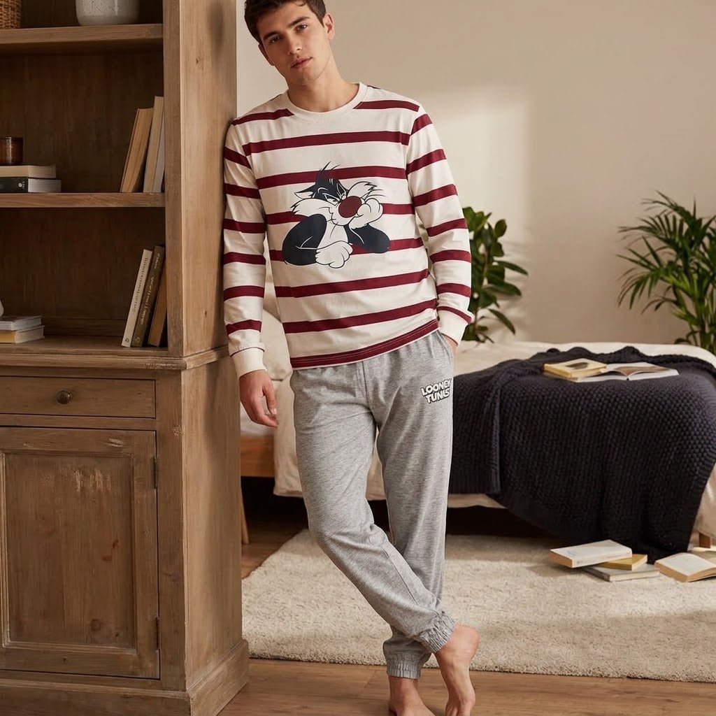 Pigiama Autunno/Inverno Uomo Gisela 2/20477S L - The King Luxury