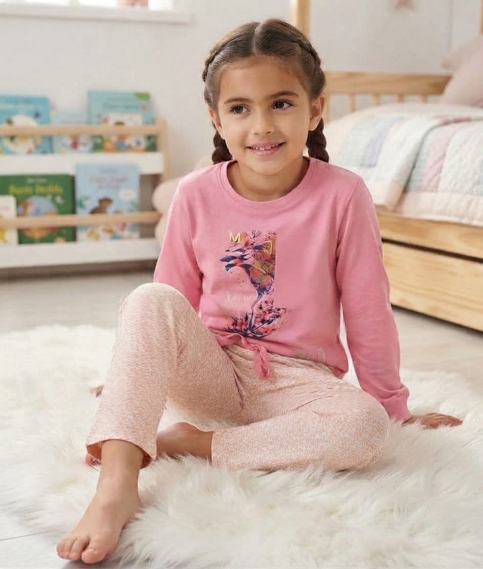 Pigiama Bimba Papalina Drink in Cotone - The King Luxury