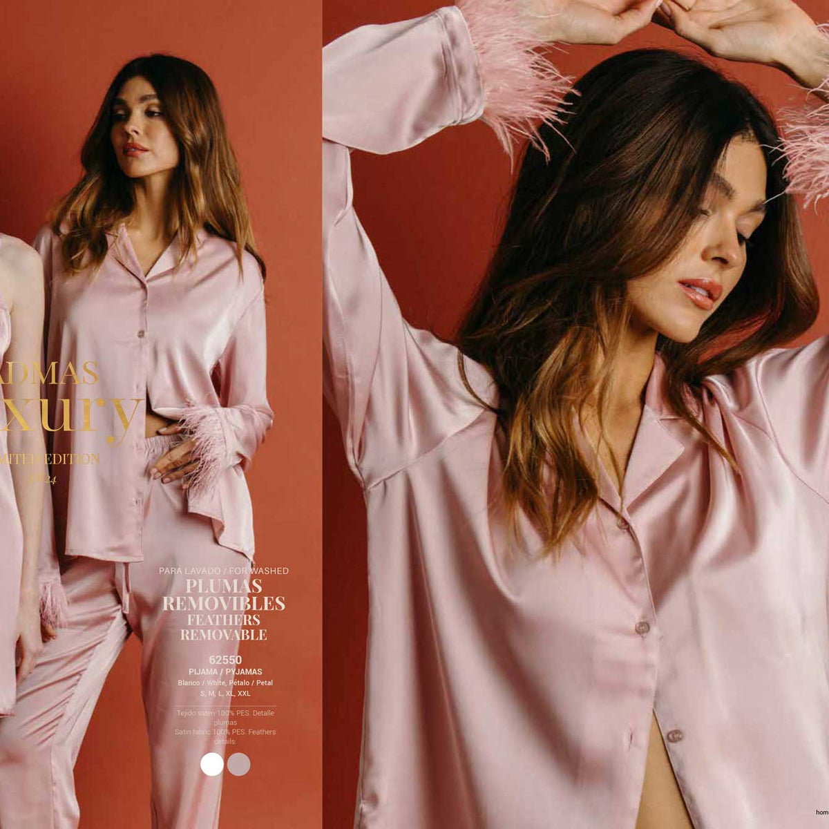Pigiama Donna Admas Mujer Woman L - The King Luxury