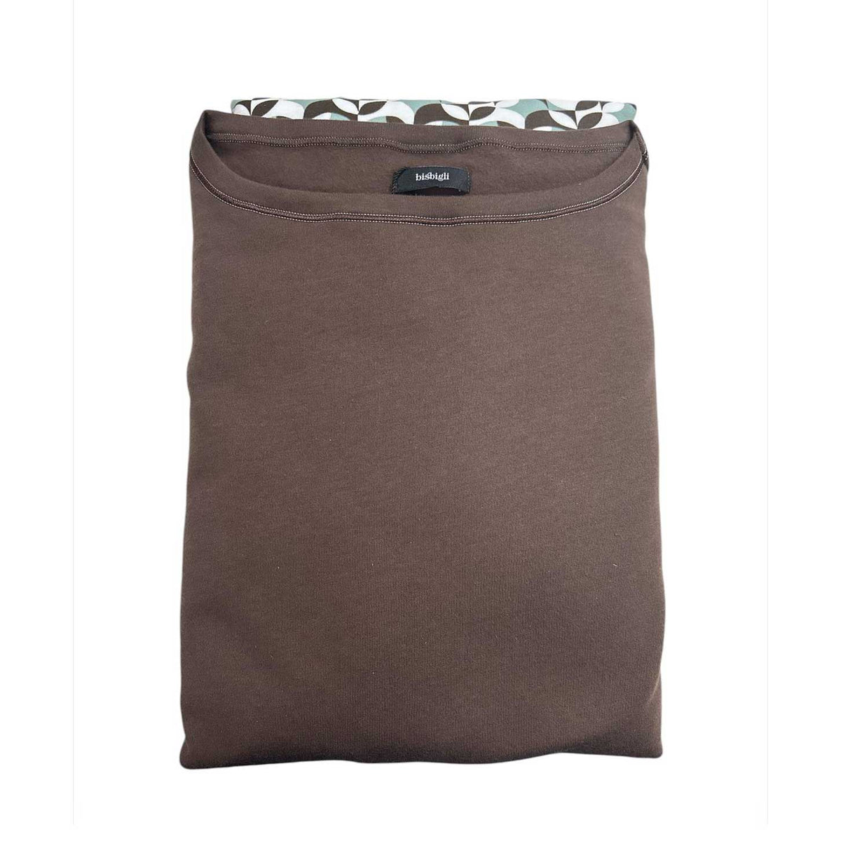 Pigiama Donna Autunno/Inverno Bisbigli BQ292120 – Interlock Stampato Girocollo Manica e Pantalone Lungo - The King Luxury