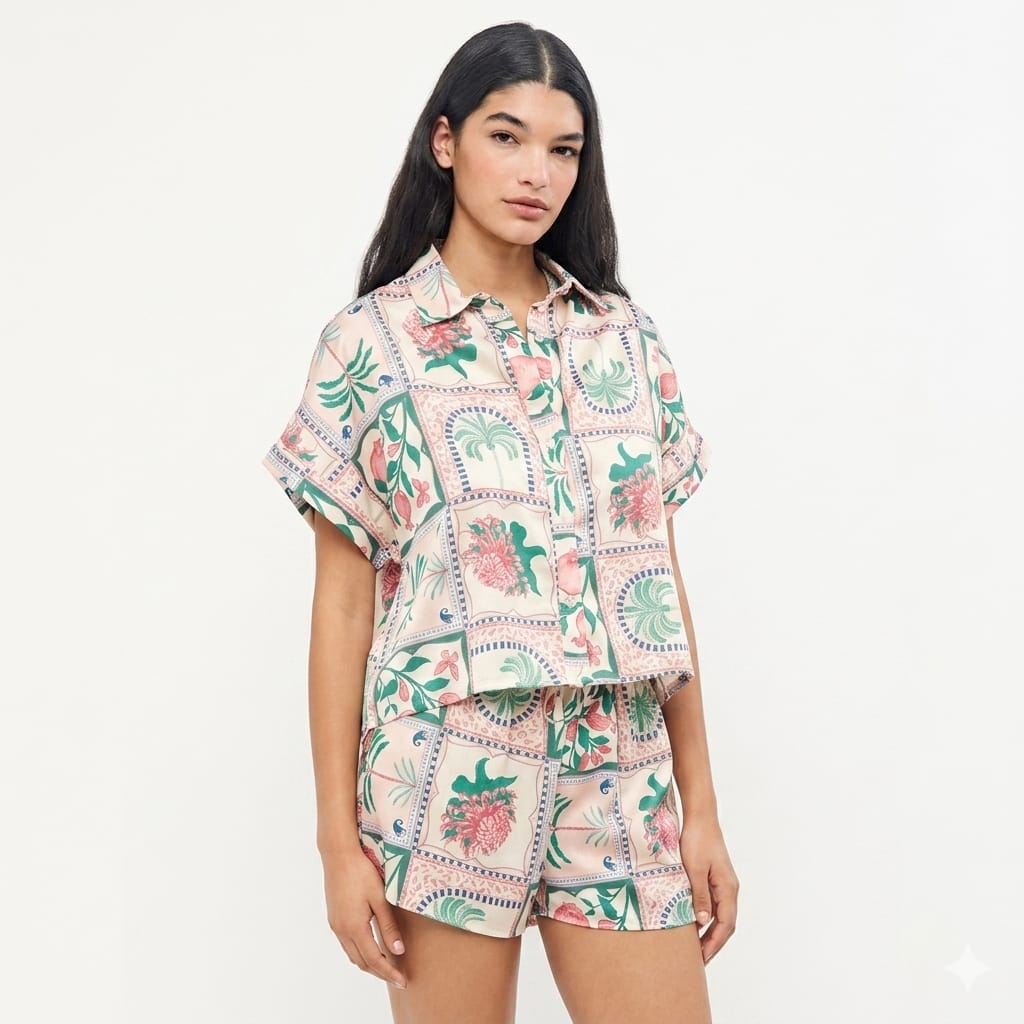 Pigiama Donna Primavera/Estate Gisela 2020391B M - The King Luxury