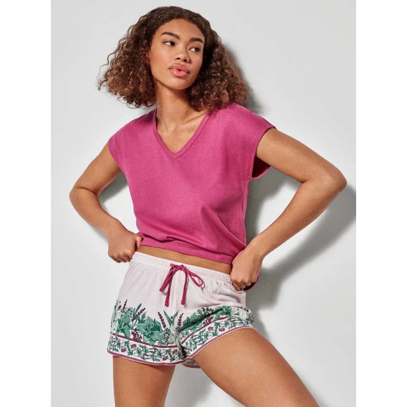 Pigiama Primavera/Estate Donna Gisela Estampado - The King Luxury