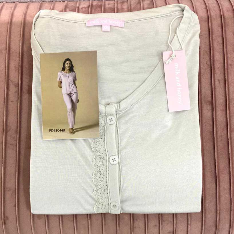 Pigiama Primavera/Estate Donna Milk And Honey Viscosa S Cotone - The King Luxury