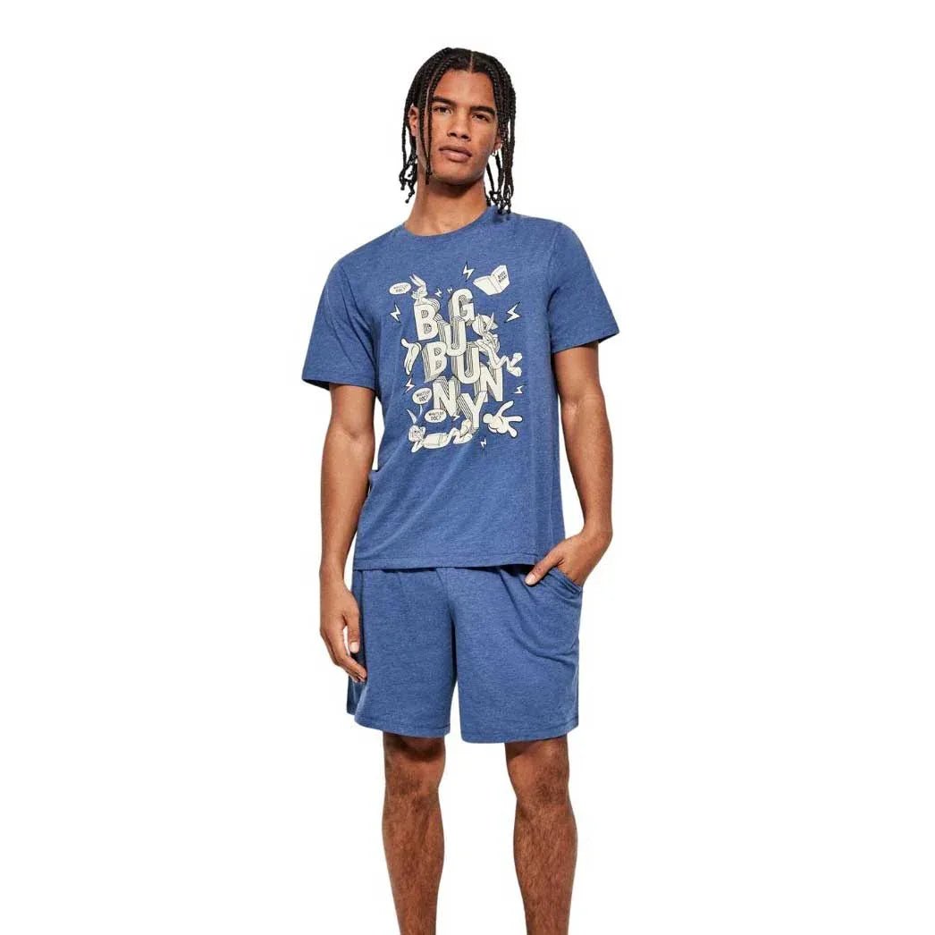 Pigiama Primavera/Estate Uomo Gisela Denim - The King Luxury