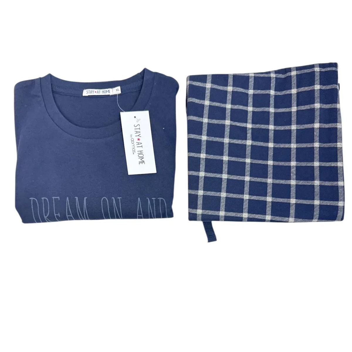 Pigiama Uomo Admas 62519 – Pigiama Invernale Maniche Lunghe Dream - The King Luxury